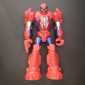 Playskool Marvel Super Heroes Adventure Mech Armor Spider Man 11.5" Tall